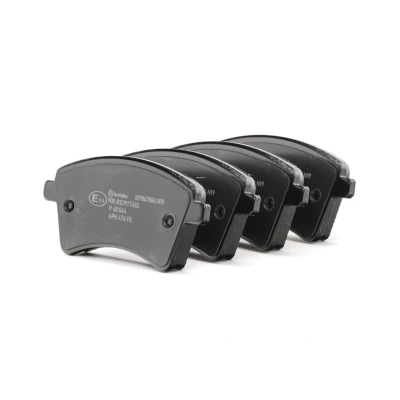 Abbildung von BREMBO P 68 044 Bremsbelagsatz exkl. Verschleißwarnkontakt mit Bremssattelschrauben Zubehör RENAULT: Kangoo II Be Bop, Express