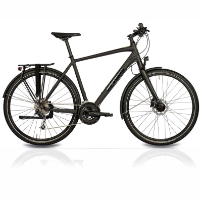 Abbildung von Airtracks Trekkingrad 28 Zoll Herren XXL Fahrrad Trekking TR.2880 Trekkingbike, 27 Gang, Kettenschaltung, (Shimano DEORE RD M592 SGS), Schwarz Matt Rahmenhöhen 55 cm &amp; 60 » Modeljahr 2023 «