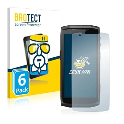 Abbildung von BROTECT Schutzglas für Crosscall Core M5 (6 Stück) Schutzfolie Panzer Folie Glas [Extrem Kratzfest 9H, Anti Fingerprint, Ultra Transparent]