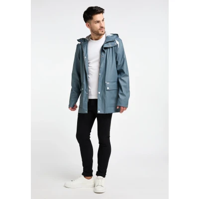 Abbildung von ICEBOUND Regenmantel Herren Blaugrau