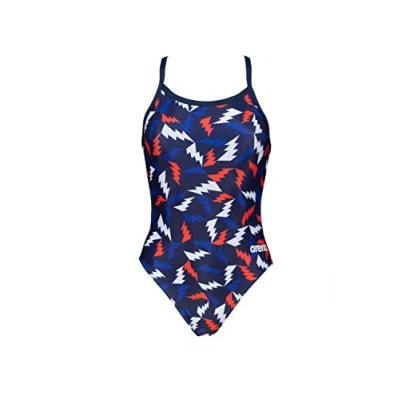 Abbildung von ARENA Damen Standard Print Challenge Back One Piece Badeanzug