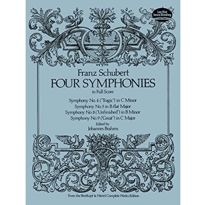 Abbildung von Four Symphonies in Full Score (Dover Orchestral Music Scores)