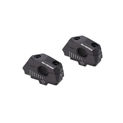 Abbildung von SW MOTECH Lenkerverlegung variabel für Ø22mm schwarz