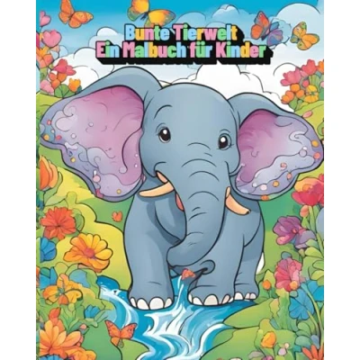 Abbildung von Bunte Tierwelt Ein Malbuch für Kinder