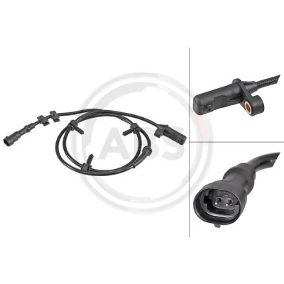 Abbildung von A.B.S. 32136 ABS Sensor aktiver 1160 schwarz CHRYSLER: PT Cruiser Kombi