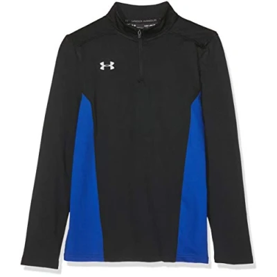 Abbildung von Under Armour Kinder Langarmshirt Y Challenger II Midlayer, Schwarz, YLG, 1314642 002