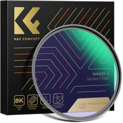 Abbildung von K&amp;F Concept Nano X 72mm Natural Night Filter Astroklar Nachtlicht Light Pollution für Nachtaufnahmen Astrofotografie mit 28 lagiger Beschichtung