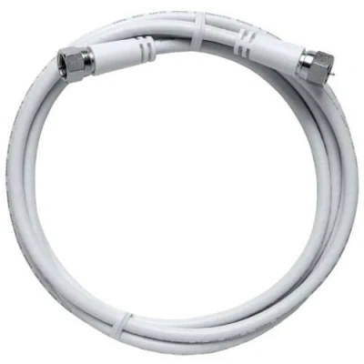 Abbildung von Axing MAK 150 80 doppelt geschirmtes Modem Kabel Koaxialkabel Class A mit F Stecker 1,5 m