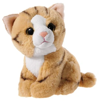 Abbildung von Pl&uuml;schtier Mini Mi Katze, 14 cm Farbe gold