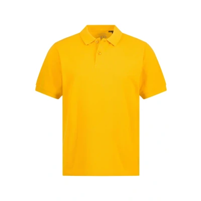 Abbildung von JP 1880 Herren große Größen Übergrößen Menswear L 8XL Poloshirt, Basic, Halbarm, Piqué, bis 10XL Amber gelb 702560620