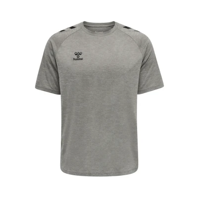 Abbildung von Hummel XK CORE POLY Tshirt print, Herren, Größe: XL, Grey melange