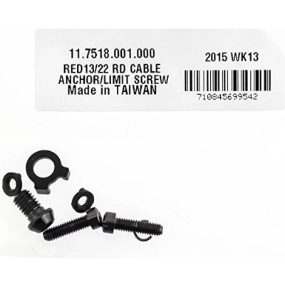Abbildung von Sram Road Unisex Erwachsene Schraube Kabel Anker Limit Schaltzugbefestigungsschraube, Schwarz, Einheitsgröße