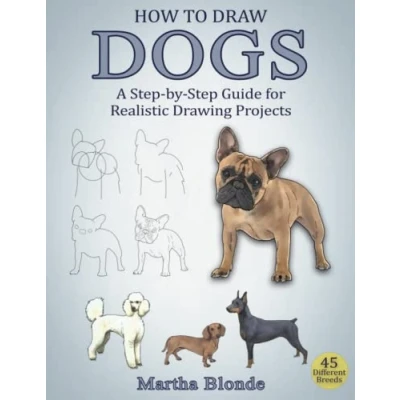 Abbildung von How to Draw Dogs: A Step by Guide for Realistic Drawing Projects