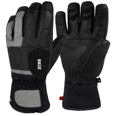 Abbildung von SEiZ Unisex Erwachsene Handschuhe Mellow Schwarz 7,5