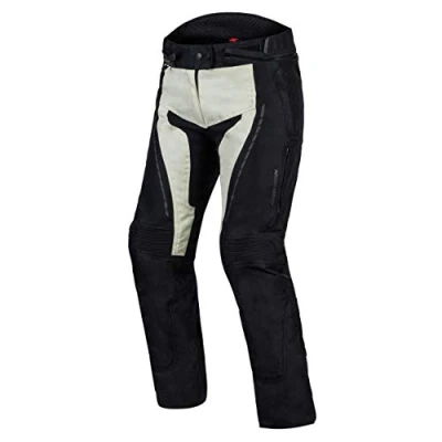 Abbildung von REBELHORN Hiker III Textile Motorradhose für Frauen Membran Knieschützer rutschfeste Paneele Reflektierende Elemente 4 Lüftungskanäle 2 Taschen
