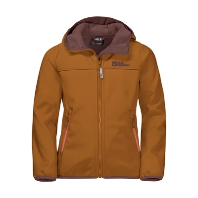 Abbildung von Jack Wolfskin Softshelljacke &quot;FOURWINDS JACKET KIDS&quot;, mit Kapuze