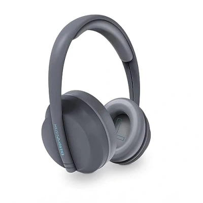 Abbildung von Energy Sistem Hoshi Eco Bluetooth Kopfhörer (100% recyceltes GRS Kunststoff, 5.3, 23 h Akku, verstellbares Kopfband, Deep Bass, Sprachassistent)