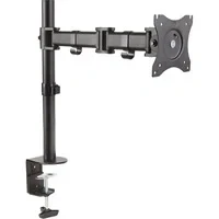 Abbildung von DIGITUS Monitorhalterung Tischklemme 1 Monitor Bis 27 Zoll 1x 8 kg VESA 75x75, 100x100 Schwarz