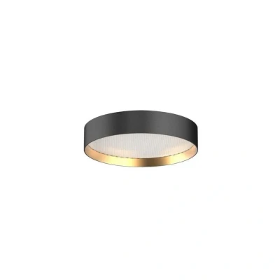 Abbildung von LOOM DESIGN LED Deckenlampe Lucia schwarz/goldfarben Ø 35 cm