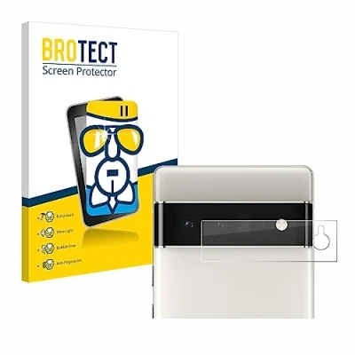 Abbildung von BROTECT Schutzglas für Google Pixel 6 Pro (NUR Kameraschutz) Schutzfolie Panzer Folie Glas [Extrem Kratzfest 9H, Anti Fingerprint, Ultra Transparent]