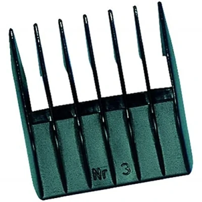 Abbildung von Moser Aufsetzkamm Type 4 Plastik nr. 3 Schwarz 9mm