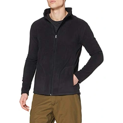 Abbildung von Stedman Active Fleece Jacket For Men Schwarz Polyester Small Herren