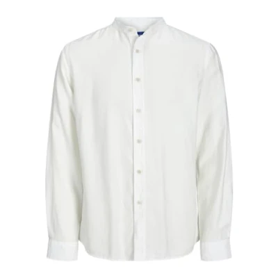 Abbildung von JACK&amp;JONES Herren JORMARSHALL Band Shirt LS Langarmhemd, Cloud Dancer, XS