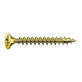 Abbildung von SPAX Universalschraube, 3,0 x 25 mm, 180 Stück, Vollgewinde, Senkkopf, Kreuzschlitz Z1, 4CUT, YELLOX 8000000286810