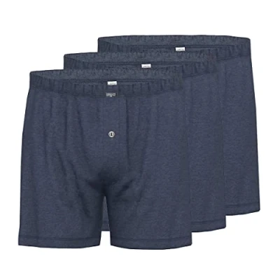 Abbildung von Ammann 3ER PACK Boxershorts, Herren, Größe: Medium, Nightblue