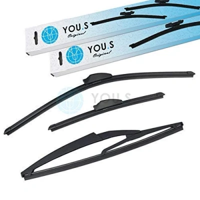Abbildung von YOU.S SCHEIBENWISCHER SET VORNE + HINTEN 600 340 290 mm (3 Stück)