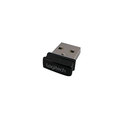 Abbildung von Original Ersatz Wireless Dongle Empfänger für Logitech H600 Headset in Retail Verpackung mit Reconnect Anleitung