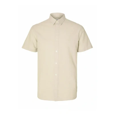 Abbildung von Selected Homme Regsun NOOS Hemd, Herren, Größe: Small, Pure cashmere