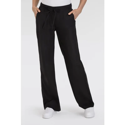 Abbildung von MAC Jeans Chiara Stoffhose, Damen, Größe: 46x32, Schwarz