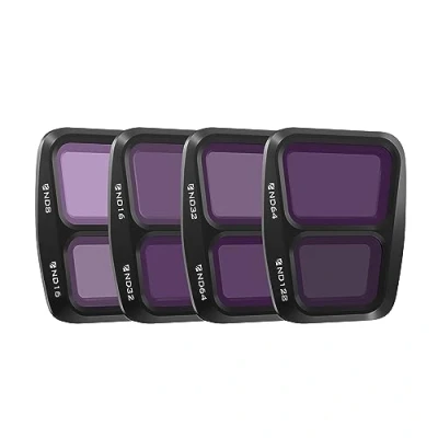 Abbildung von Freewell Split ND Filter Set für Air 3 ND8/ND16, ND16/ND32, ND32/ND64 und ND64/ND128 GimbalSafe Technologie