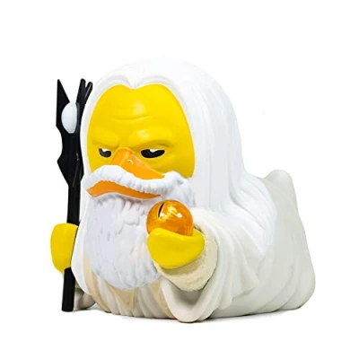 Abbildung von TUBBZ Box Ausgabe Saruman Sammler Vinyl Gummiente Figur Offizielles der Herr Ringe Merchandise Fernsehen, Filme &amp; Videospiele