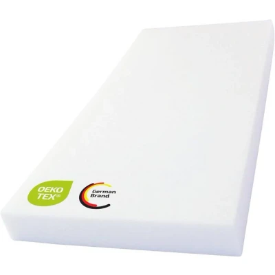 Abbildung von KiNDERWELT Polsterauflage Schaumstoff Polster 120 x 60 6 cm, lässt sich problemlos zuschneiden (Cuttermesser, Tepichmesser)