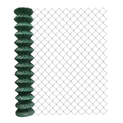 Abbildung von V2Aox Maschendrahtzaun Maschendraht Zaun 80 150 cm / 15 25 m Länge Gartenzaun Grün