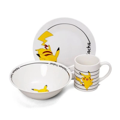 Abbildung von The Pokémon Company Tasse Frühstücksset (Schale, Teller, Tasse) Pikachu (NEU &amp; OVP)