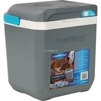 Abbildung von Campingaz Powerbox Plus 24 Liter 12V elektrische Kühlbox Platz für 8 x 1.5L Flaschen strombetriebene Isolierbox Thermobox Auto &amp; Campingplatz mit Batteriewächter