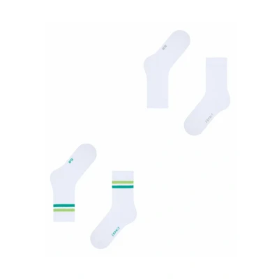 Abbildung von Esprit 2PACK Socken, Damen, Größe: 35 38, Raw white