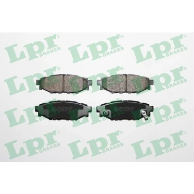 Abbildung von LPR 05P1408 Bremsbelagsatz SUBARU: Forester IV, III, XV I, TOYOTA: GT86 Coupe