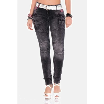 Abbildung von Cipo &amp; Baxx Slim fit Jeans &quot;Jeans&quot;, mit modischen Ziernähten, WD358