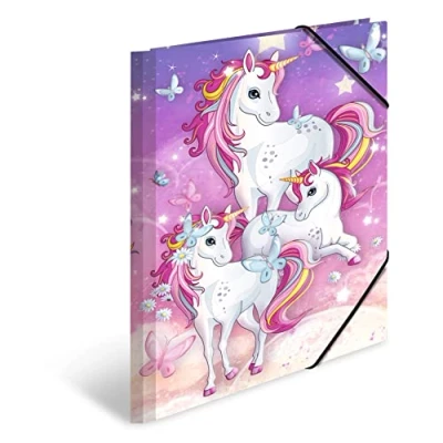 Abbildung von HERMA Sammelmappe A4 Karton Einhorn