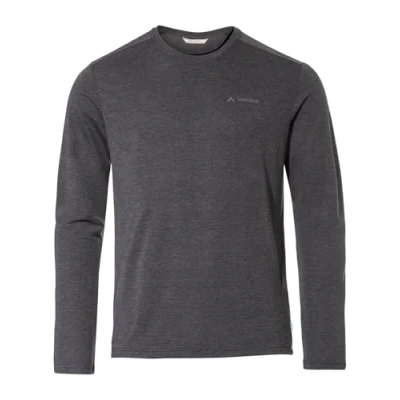 Abbildung von Vaude Rosemoor Langarmshirt, Herren, Größe: Medium, Black uni