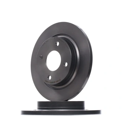 Abbildung von BREMBO 08.D566.11 Bremsscheibe 253 12 4 voll beschichtet FORD: Fiesta 7, Mk7 Kastenwagen