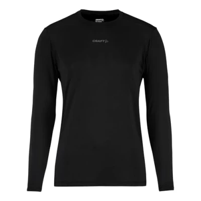 Abbildung von Craft Adv Essence LS Tee Größe L, Schwarz Hochwertiges Laufshirt für optimale Performance