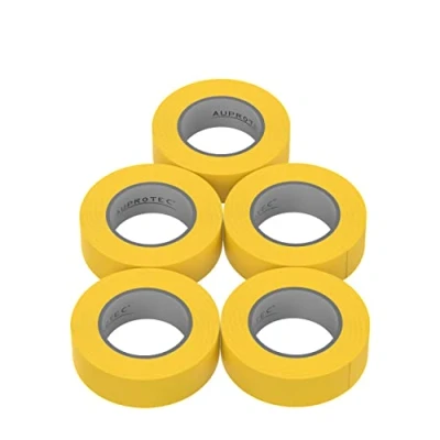Abbildung von AUPROTEC 5X Isolierband gelb 15mm x 10m VDE Isoband PVC Elektriker Klebeband DIN EN 60454 3 1