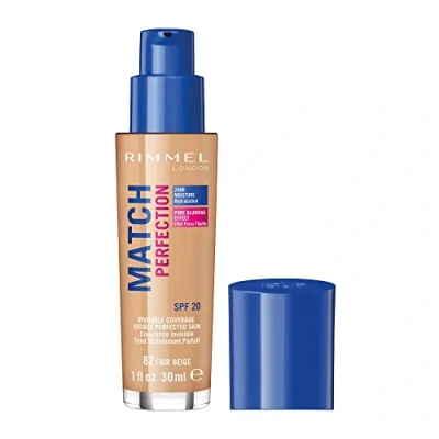 Abbildung von Rimmel London Match Perfection Foundation 082 Fair Beige