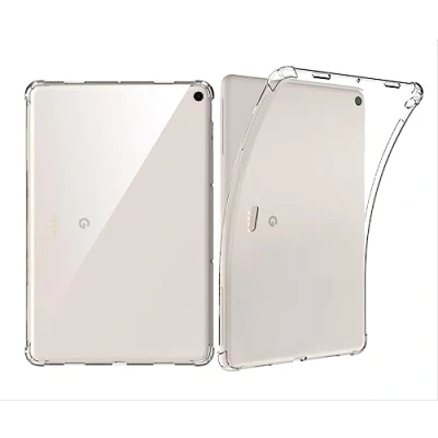 Abbildung von GIOPUEY Hülle für Google Pixel Tablet, Weiche TPU Rückenschale, Dünne Abdeckung, Airbag Schutz, Case Kompatibel mit Tablet Transparentes