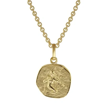 Abbildung von trendor 75905 09 Sternzeichen für Kinder Jungfrau Gold 333 Anhänger + Kette